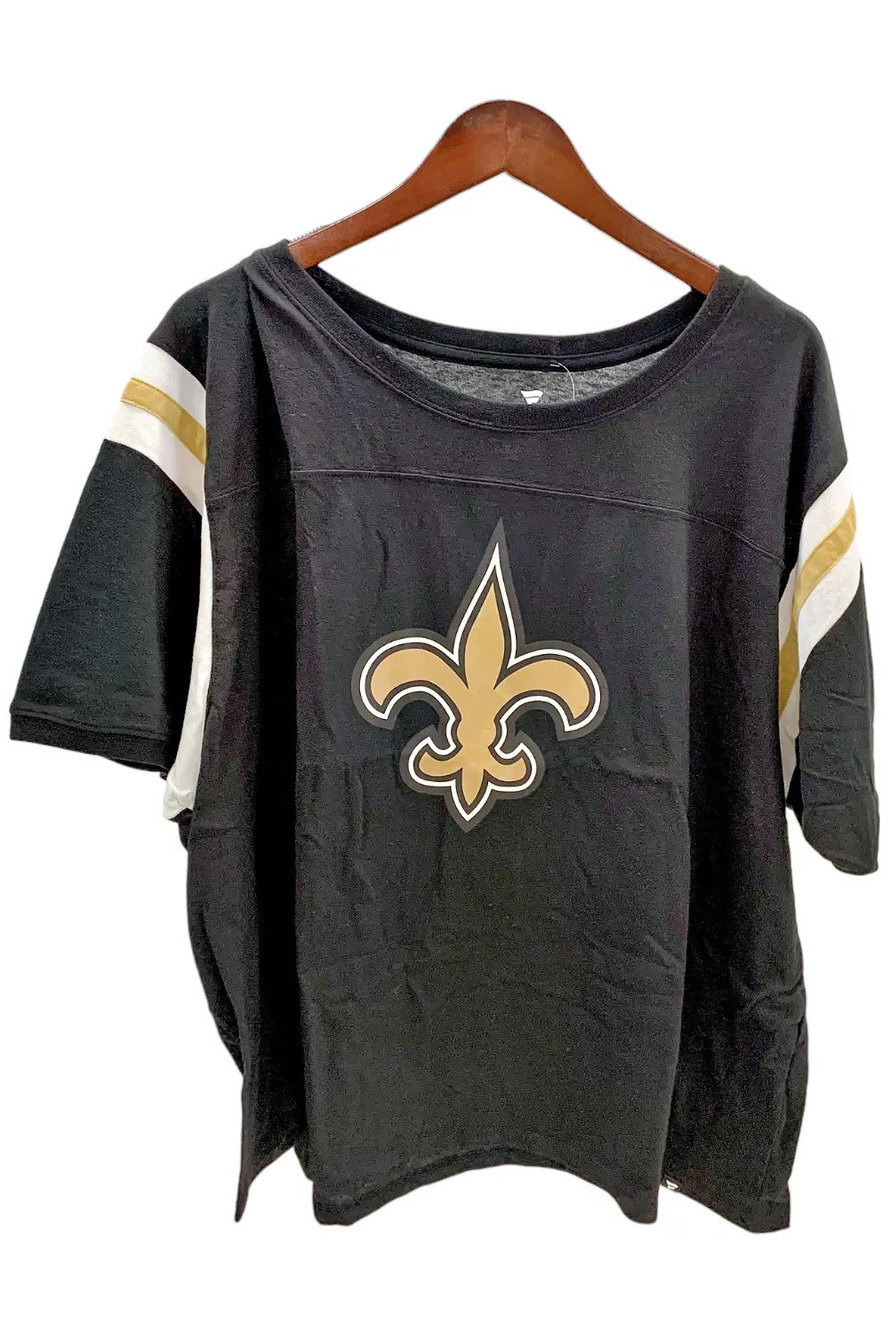NFL Women's Team Logo Short Sleeve T-Shirt Saints - Regular